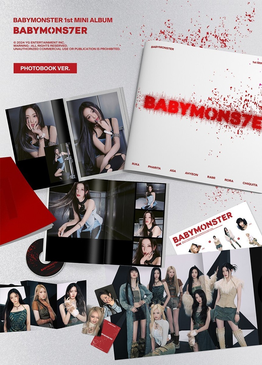 BABYMONSTER BABYMONS7ER 未開封　10個 BABYMONSTER - BABYMONS7ER [1st Mini Album - Photobook Ver
