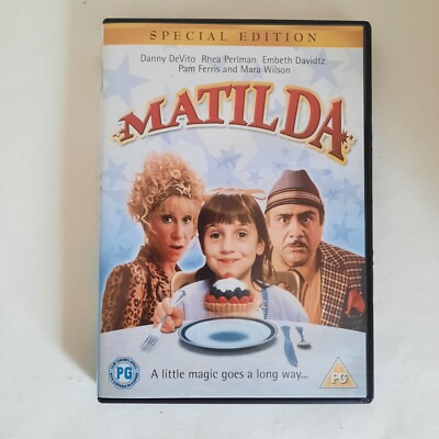 Matilda DVD (1996) Mara Wilson, DeVito (DIR), Region 2