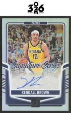 Kendall Brown 2024-25 Donruss Signature Series #SS-KBP