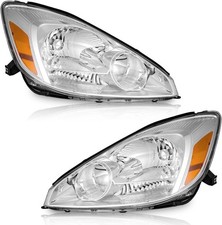 Pair Left Right headlights head lights for Sienna 2004 2005