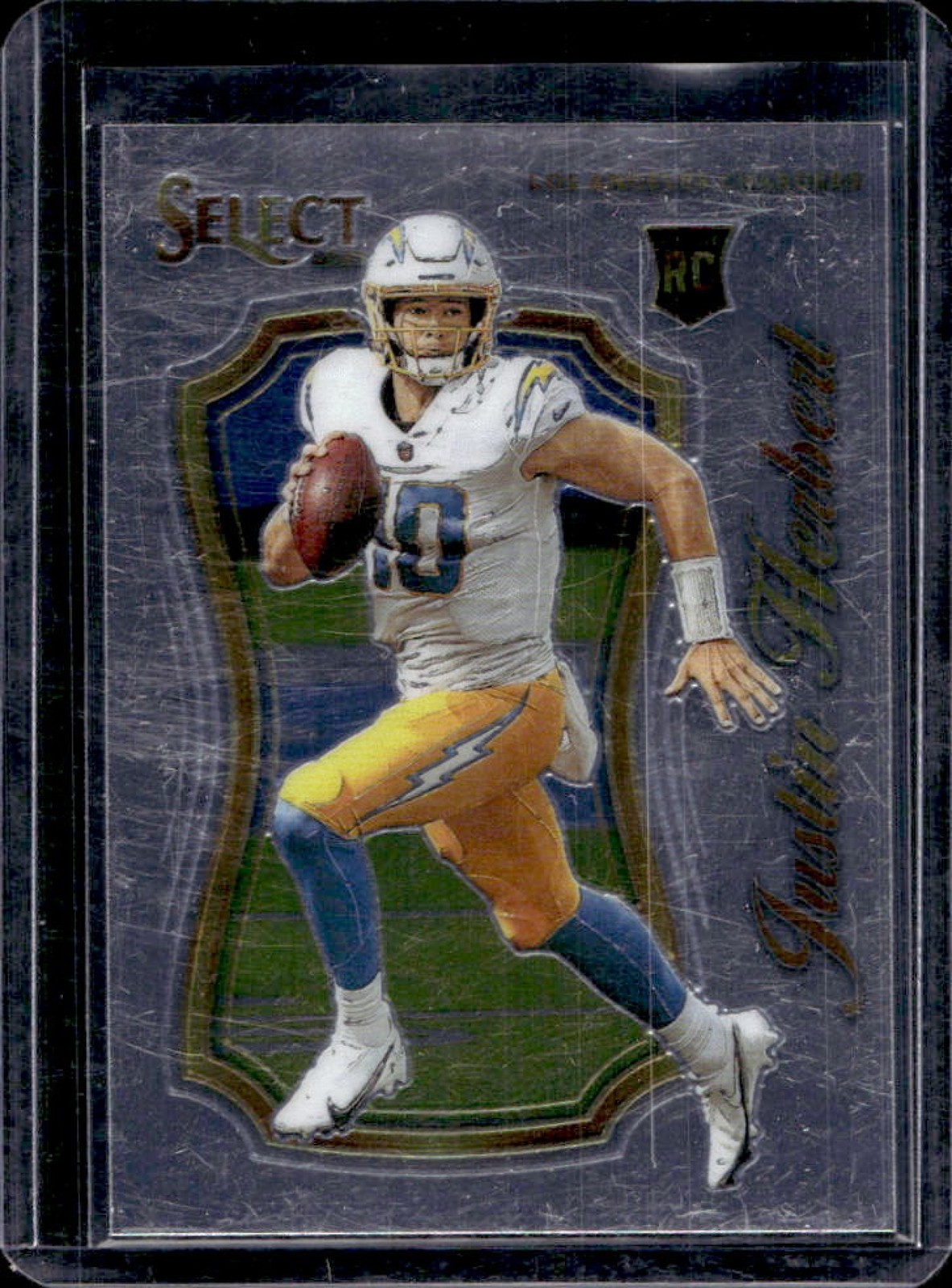 2020 Select Justin Herbert Certified Rookies RC #SCR-4 Chargers