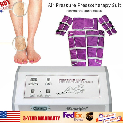 #ad Air Pressure Pressotherapy Lymphatic Drainage Body Slimming Massager Machine US $288.40