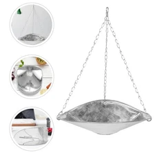  Scale Pan With Chain Compatible With Handheld And Industrial Hanging Scales