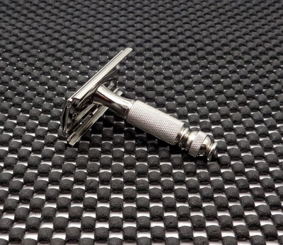 #ad #ad Vintage 1966 Gillette Travel Tech Logo Cap DE Safety Razor L1 Nice amp; Clean $29.99