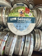 Seresto Flea  Tick Collar LARGE DOGS 18 lbs - 8 Month Protection
