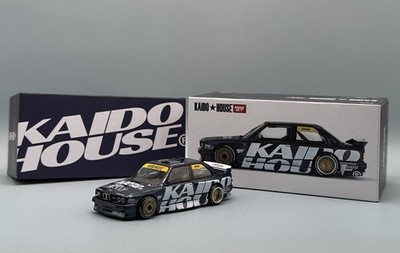Kaido House x Mini GT 1:64 BMW M3 (E30) Kaido Works V1 Dark Blue
