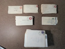 Lot 2.8lbs Handwritten Letters Postcards Cards 1 Family 1910s To 1950s KC Area