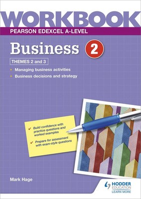 Pearson Edexcel A-Level Business Workbook 2 | Mark Hage | Englisch | Taschenbuch