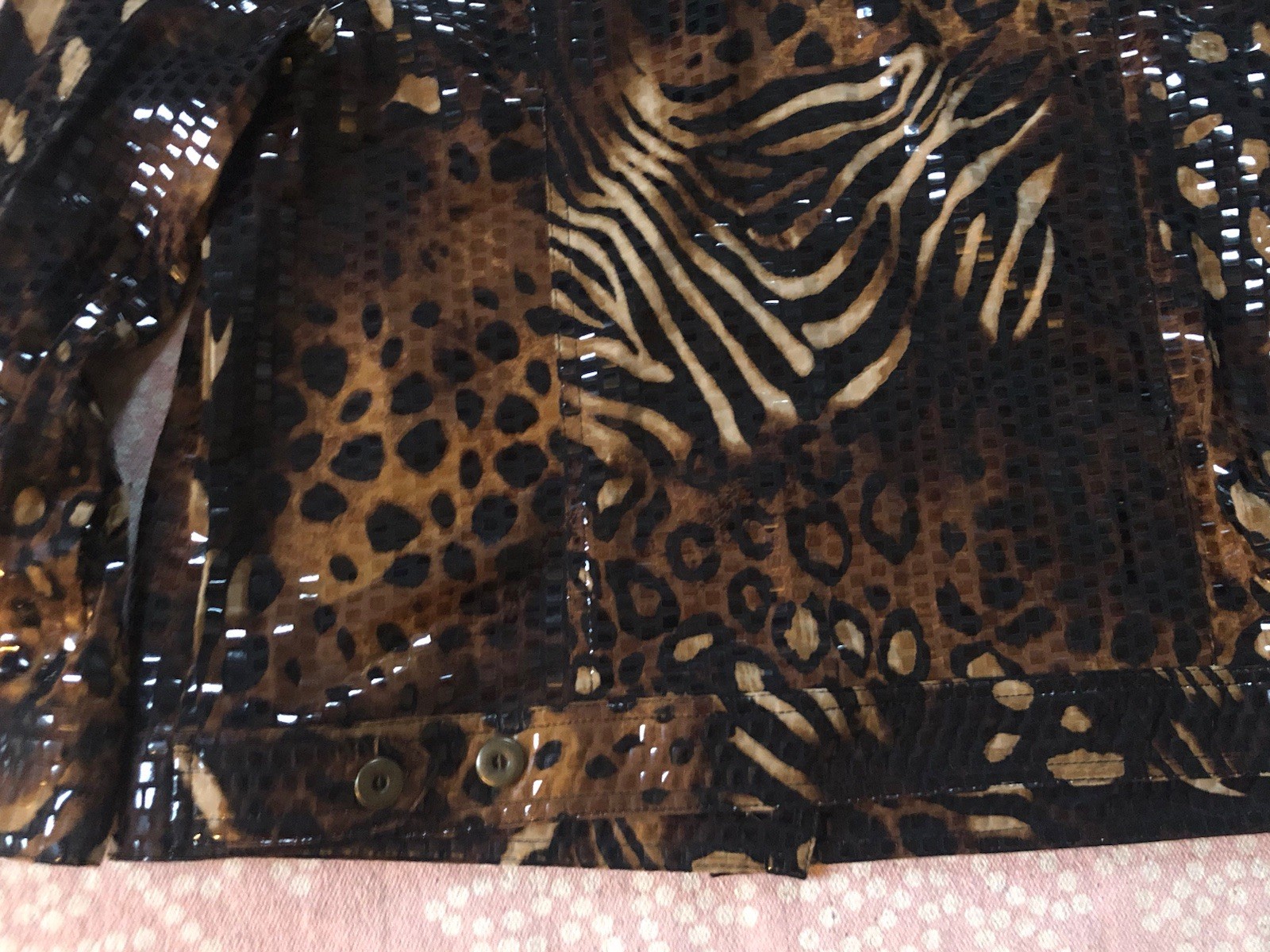 Ruby Rd 16 Animal Print Button Up Jacket Shacket … - image 10