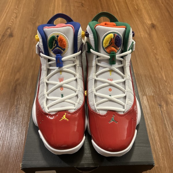 Air Jordan 6 Rings Multicolor Raro, Talla 8.5 Eur 46 4