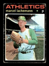 1971 Topps Baseball #84 Marcel Lachemann GD *e1