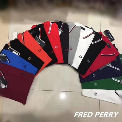 Fred Perry Polo Shirt Slim Fit Pique Twin tipped