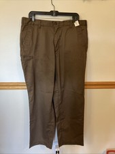 BN UPS WearGuard Work Pants Mens 38x32 Brown Straight Pockets Uniform L300669 1