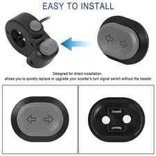Accesorios Scooter Conjunto Scooter Eléctrico Interruptor de Señal de Seguridad Scooter