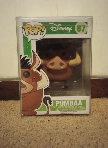 Pumbaa 87 Funko Pop with Protector Disney Lion King