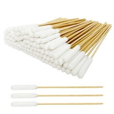 Long Cotton Swab for Dogs Ears 100 Pcs 6-Inch Bamboo