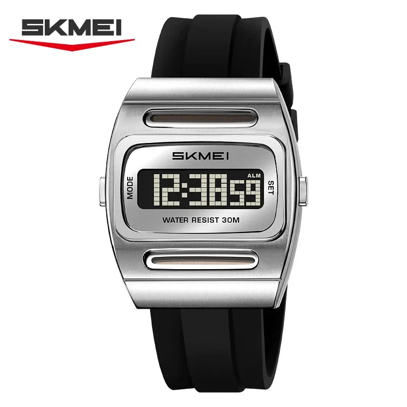 SKMEI Orologio Sportivo Digitale Uomo, Cronografo, Sveglia, Retroilluminato, Cassa 49mm, Resistente 3ATM - 2