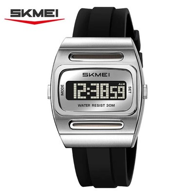 SKMEI 2563 Solar Power Digital Sports Watch Waterproof LED Multifunctional Men's