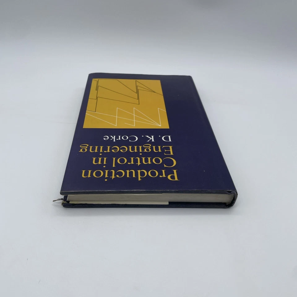 Production Control In Engineering D. K. Corke 1977 HB/DJ - Image 4 of 4