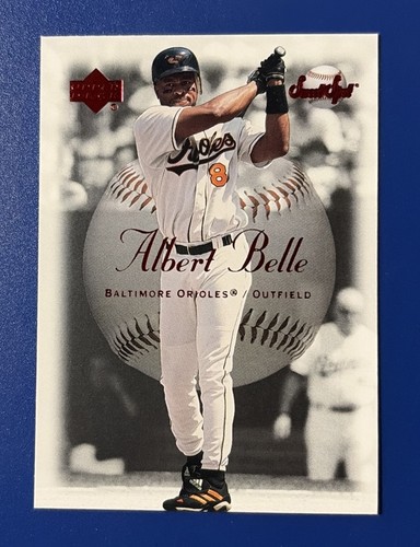 2001 Upper Deck Sweet Spot Albert Belle #14 card