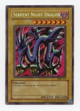 Yu-Gi-Oh! TCG Serpent Night Dragon Magic Ruler MRL-103 Secret Rare MP