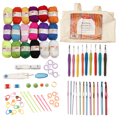 Incraftables Crochet Kit for Beginners & Pro. Crocheting Set with Crochet Hooks