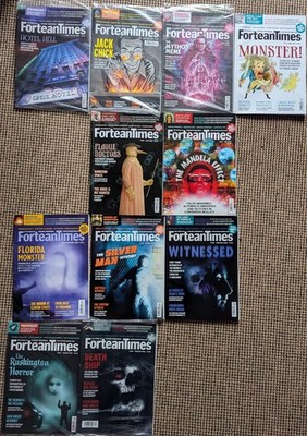 lot of 11 FORTEAN TIMES magazine issues, 2020 2021, 388 ~ 402