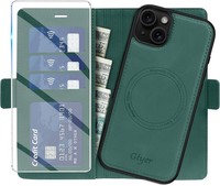 HandyhüLle FüR Iphone 13 14 PU Leder Wallet Magnetisch Abnehmbare Standfunktion