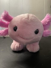 Build A Bear Pink Bubblegum Axolotl 19" Stuffed Plush Anima