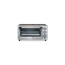 Hamilton Beach Sure-Crisp Air Fryer Toaster Oven, 1400W, Black, Countertop