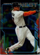 2014 Topps Finest - Giancarlo Stanton #83 - Marlins
