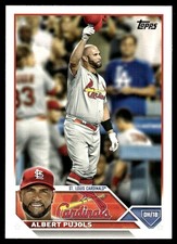 Albert Pujols 2023 Topps #5 Cardinals MLB READ FREE SHIPPING AutographDen