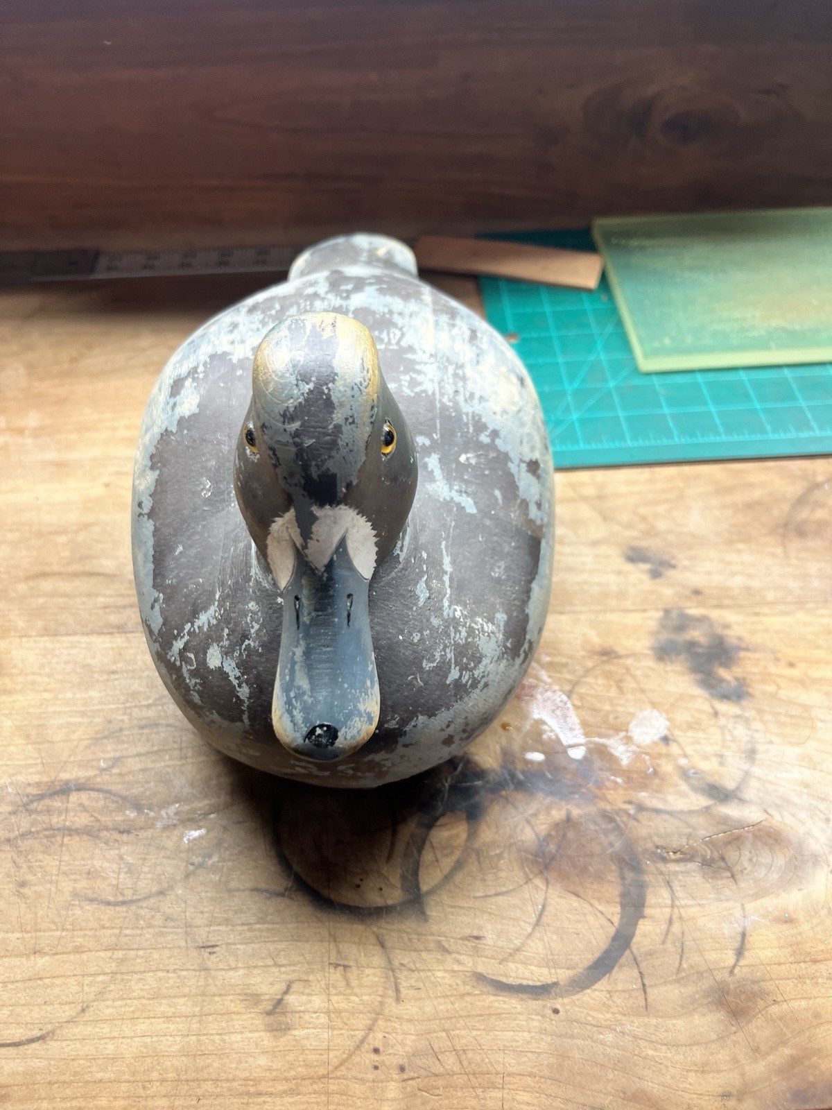 Ken Harris Hand Carved Duck Decoy