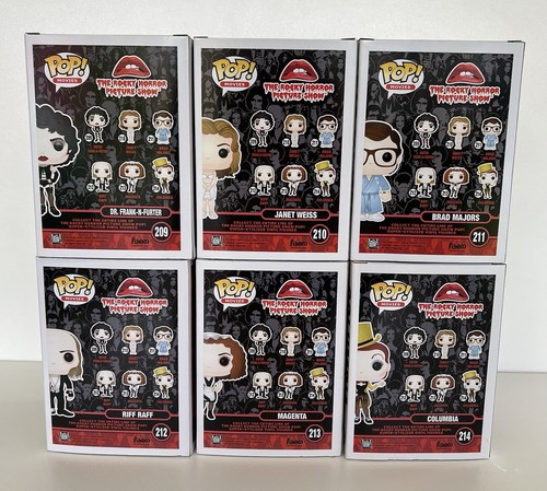 Funko Pop! ROCKY HORROR PICTURE SHOW (Set Of 6) *VAULTED* - Picture 3 of 6