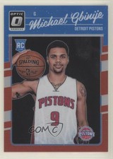 2016-17 Panini Donruss Optic Red Prizm 34/99 Michael Gbinije #188 0c2