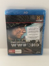 WWII Lost Films-WWII in HD Blu-ray, 2009 . Free Shipping Reg B NEW SEALED