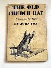Rev John Fox The Old Church Rat 1942 Coward McCann Religious Poetry