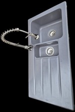 Villeroy & Boch Bowl ceramic kitchen sink and Swivel Tap