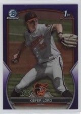 2023 Bowman Draft Chrome Purple Refractor /250 Kiefer Lord #BDC-137 06l3