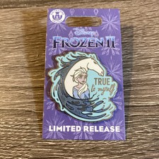 Disney Pin Frozen 2 Elsa & Water Nokk True to Myself Limited Release