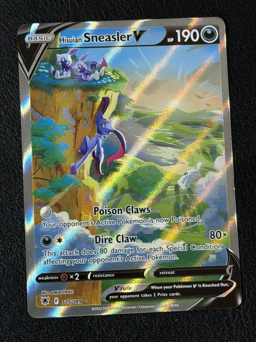 Hisuian Sneasler V Pokmon TCG Cards for sale | eBay Hisuian Sneasler V Pokmon TCG Cards for sale | eBay