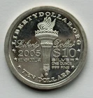 NORFED 2005 $10 LIBERTY 1 TROY OZ .999 FINE SILVER