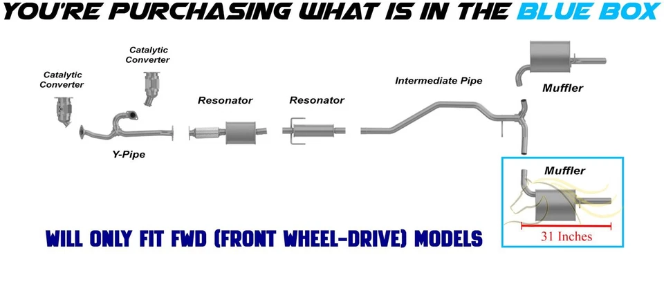 Silenciador lateral del conductor de acero inoxidable se adapta a: Lincoln MKZ Zephyr 2007-2012 3,0 L 3,5 L Foto 3 de 4