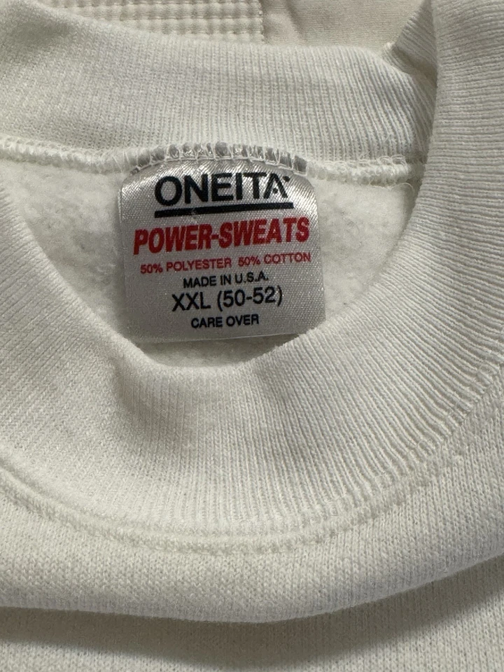Sudadera de colección de los Juegos Olímpicos de Atlanta 1996 cuello redondo Oneita Power-Sweats XXL Foto 3 de 4
