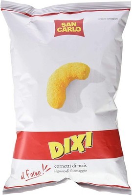 10x San Carlo Dixi Maischips Patatine gesalzen 40g Käse Cheese crisp Käsechips