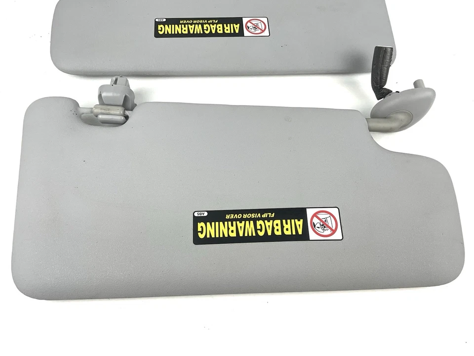 Honda CR-Z CRZ 2011 parasol derecho e izquierdo OEM con clips Foto 2 de 4