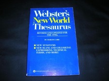 Webster's New World Thesaurus