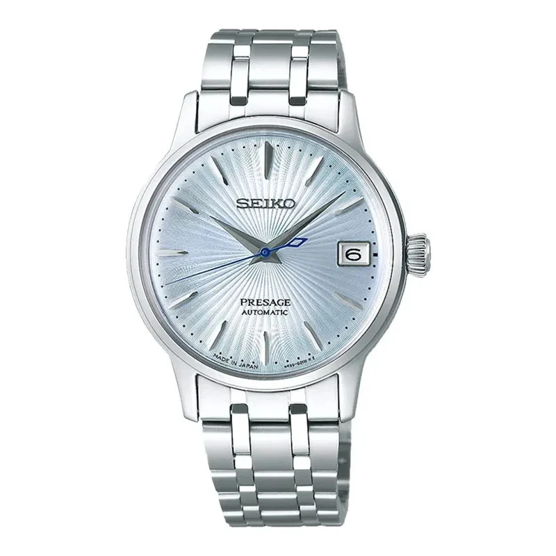Reloj para mujer Seiko Presage SRP841J1 automático esfera azul claro acero inoxidable