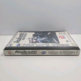 Andretti Racing (Sega Saturn, 1996) Complete CIB With Manual 