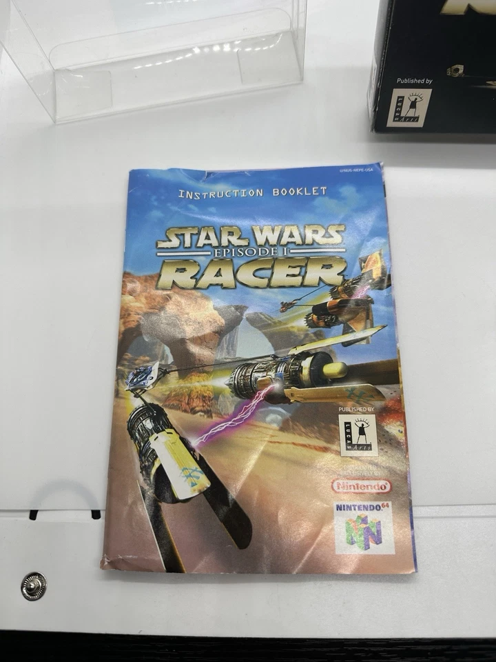 Star Wars Episode 1 One Racer Nintendo 64 N64 Complete In Box CIB - Image 2 of 4